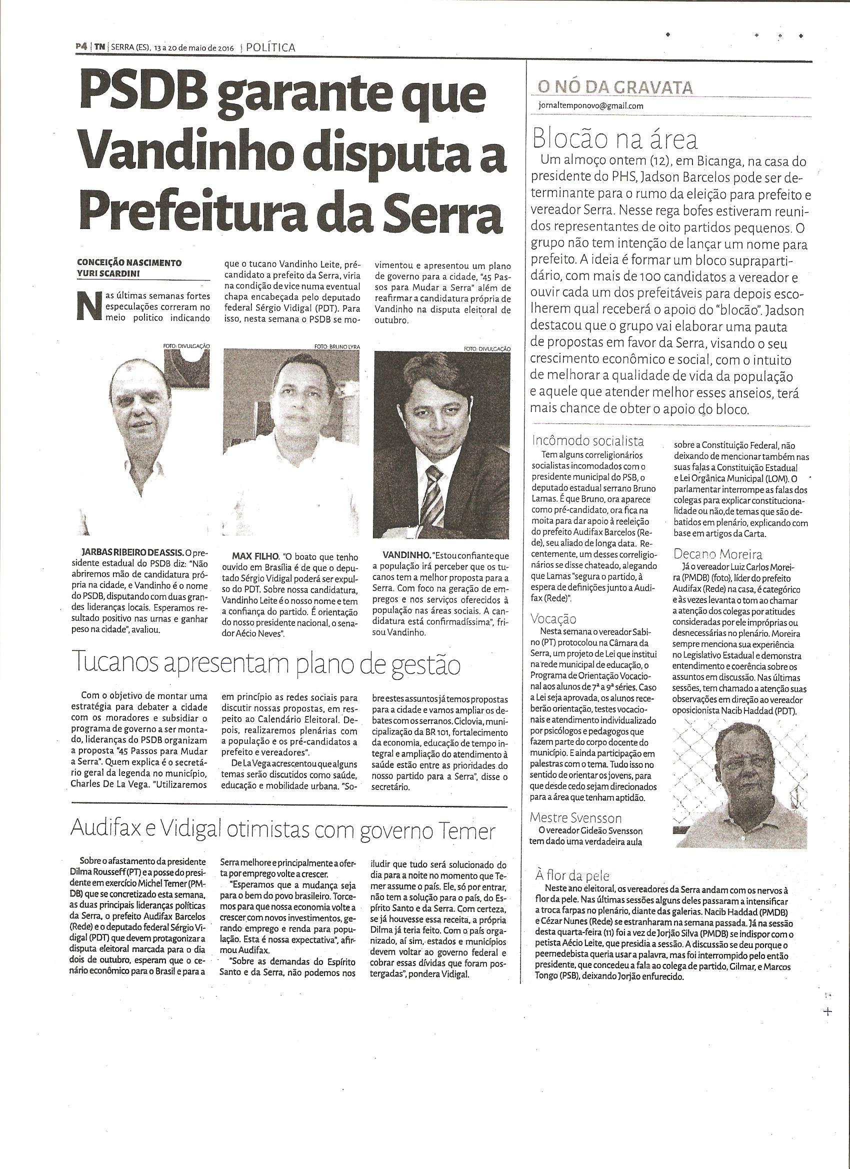 CLIPPING TN1 13 a 20 DE MAIO