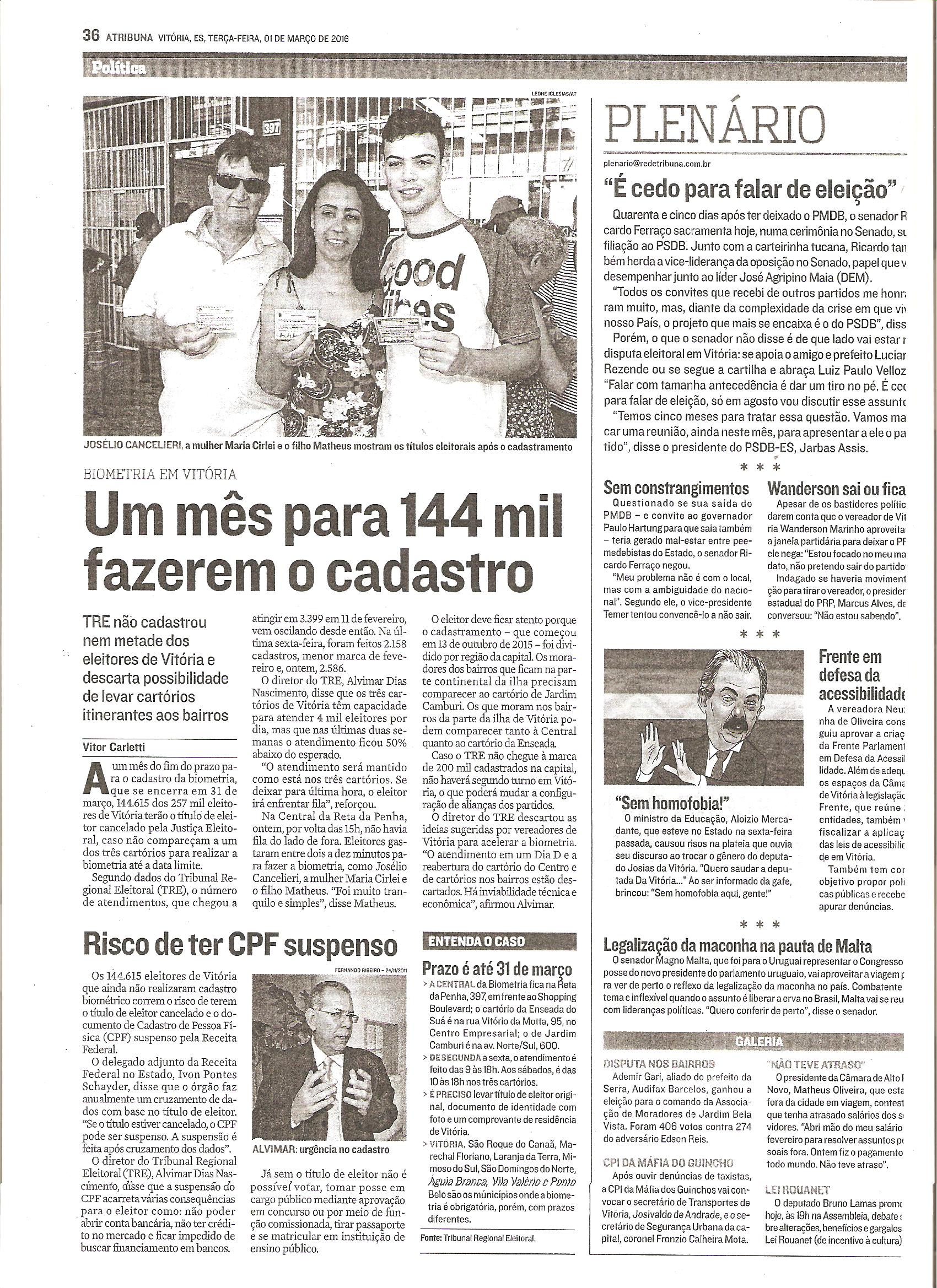 CLIPPING AT - 01-03-2016