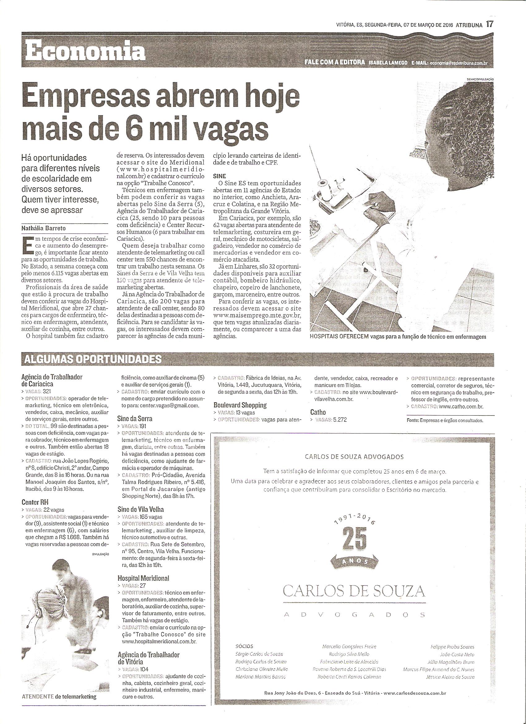 CLIPPING AT - 07-03-2016
