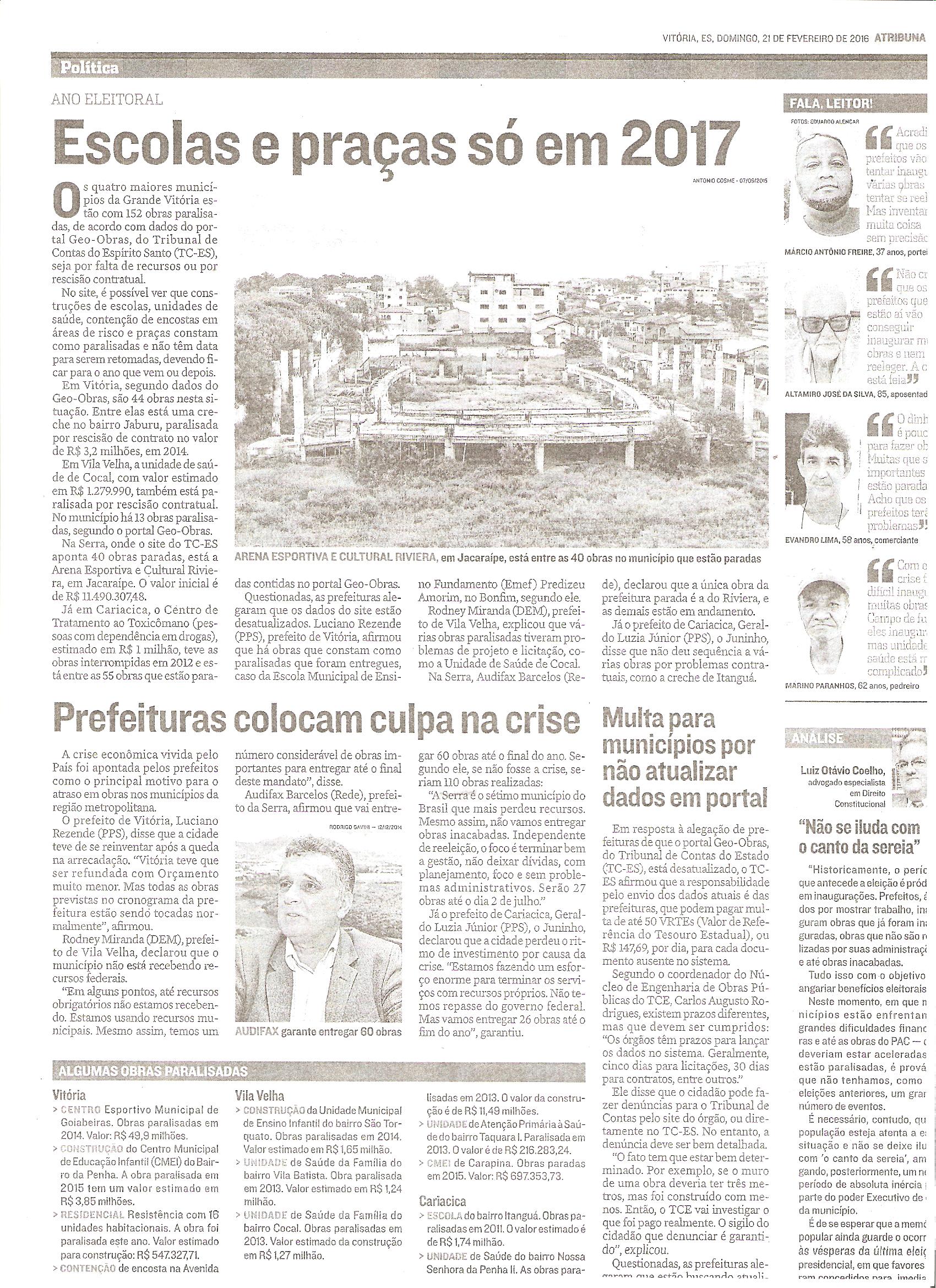 CLIPPING AT - 21/02/2016