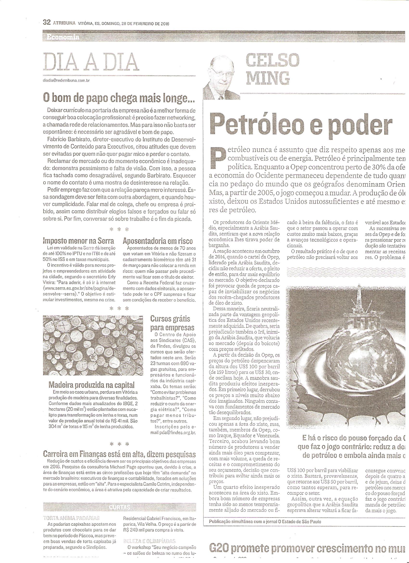 CLIPPING AT3- 28/02/2016