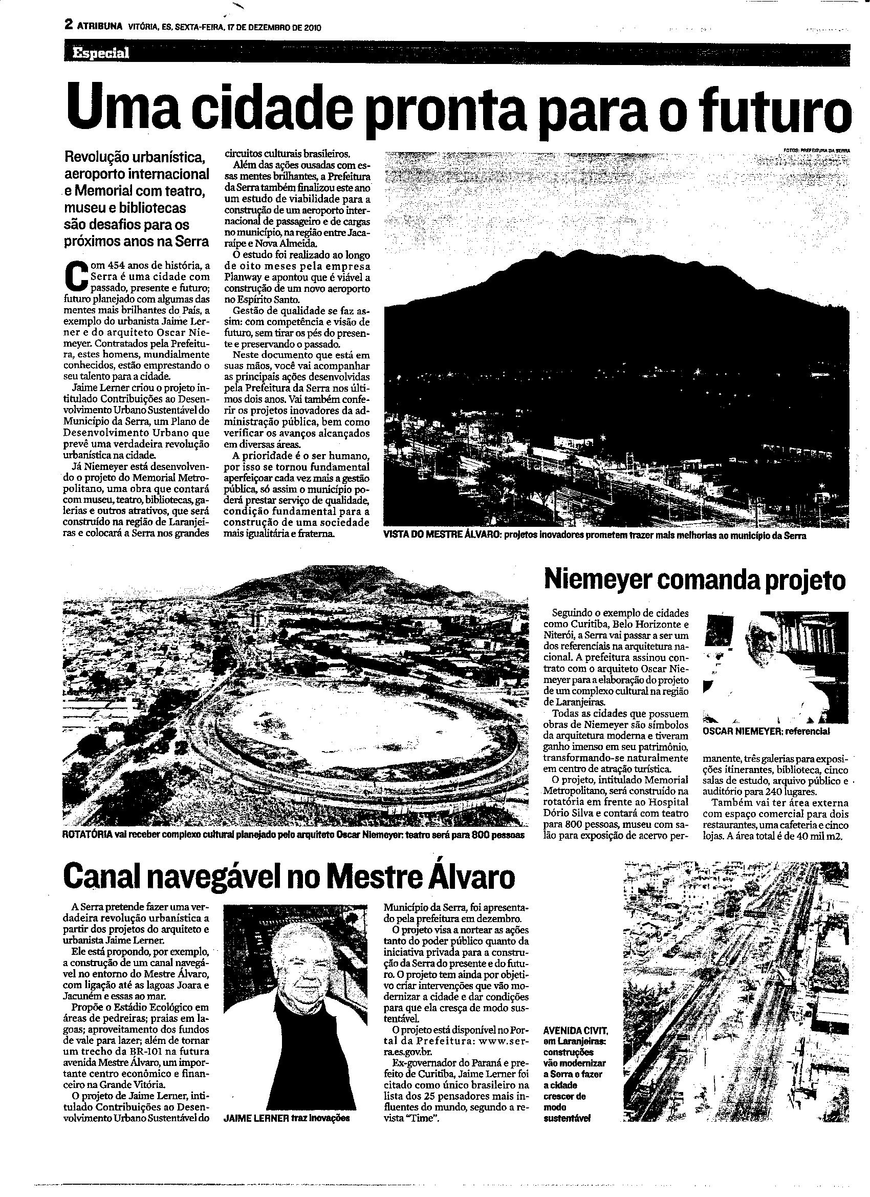 Uma cidade pronta para o futuro