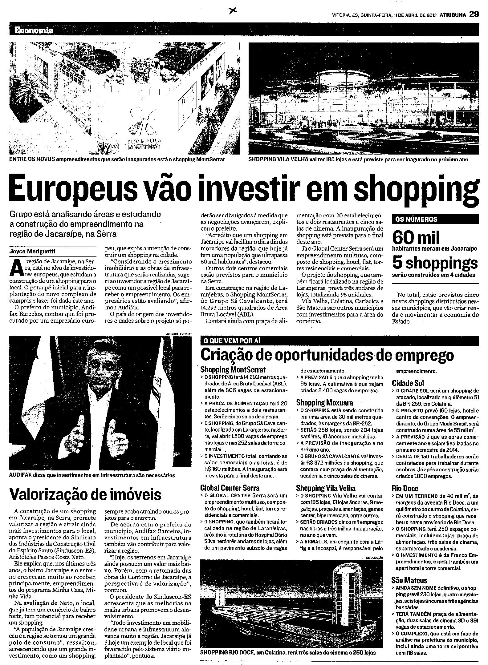 Valorização de imóveis