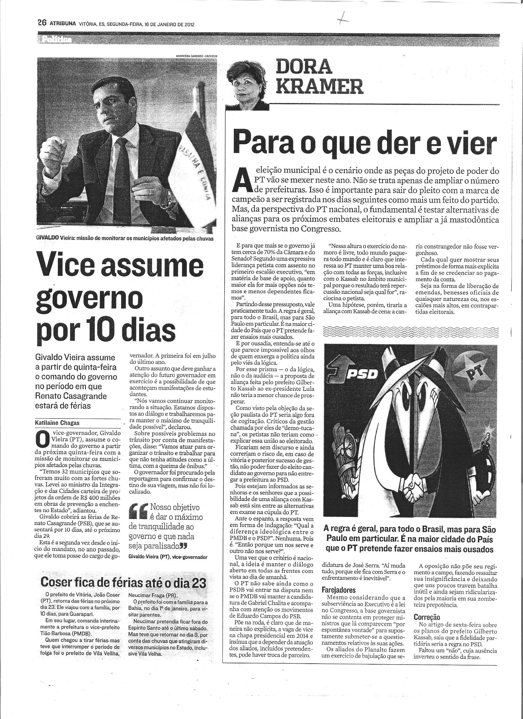 Vice já foi preso em operação da Federal