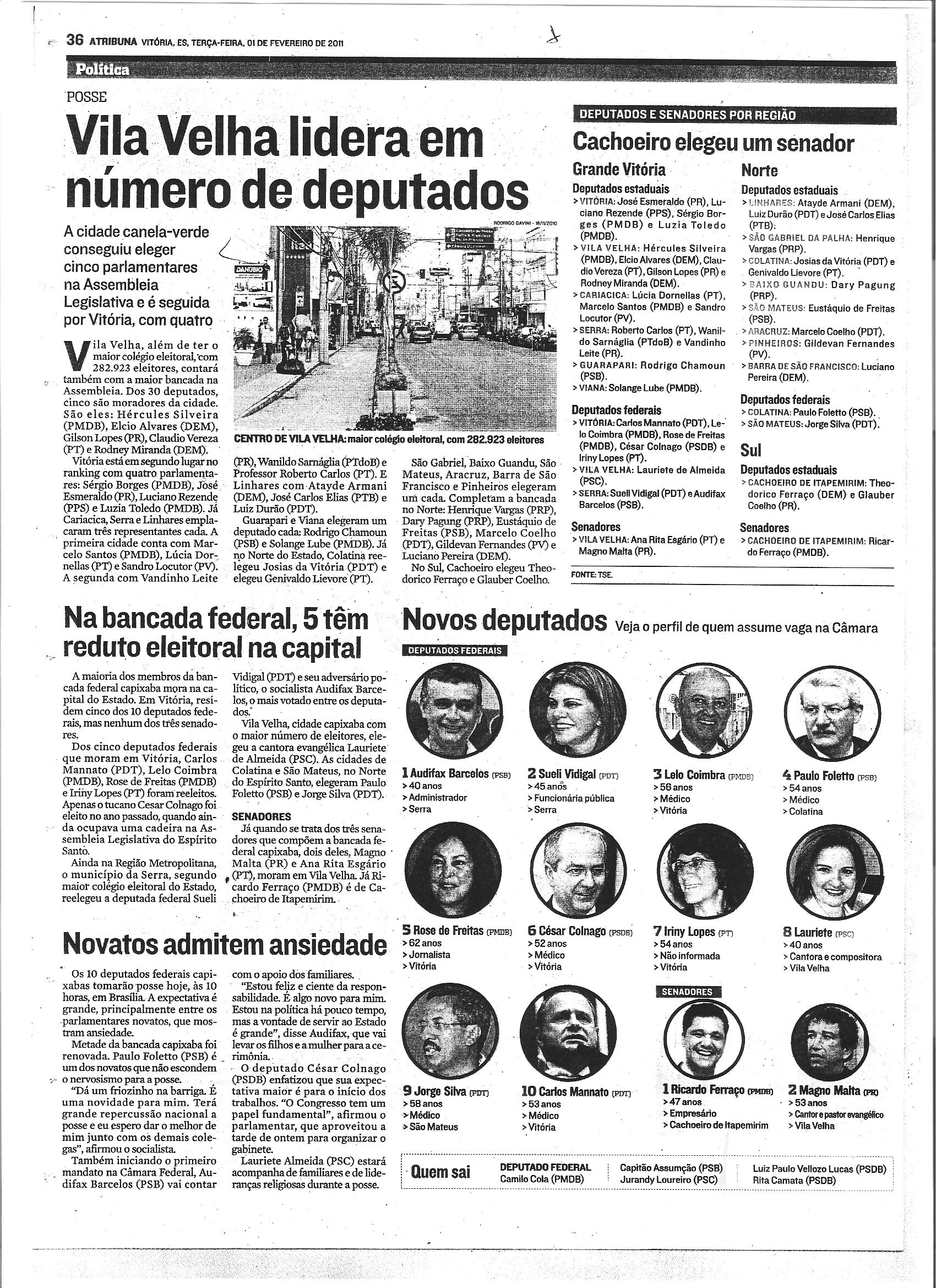 Vila Velha é a campeã de eleitores