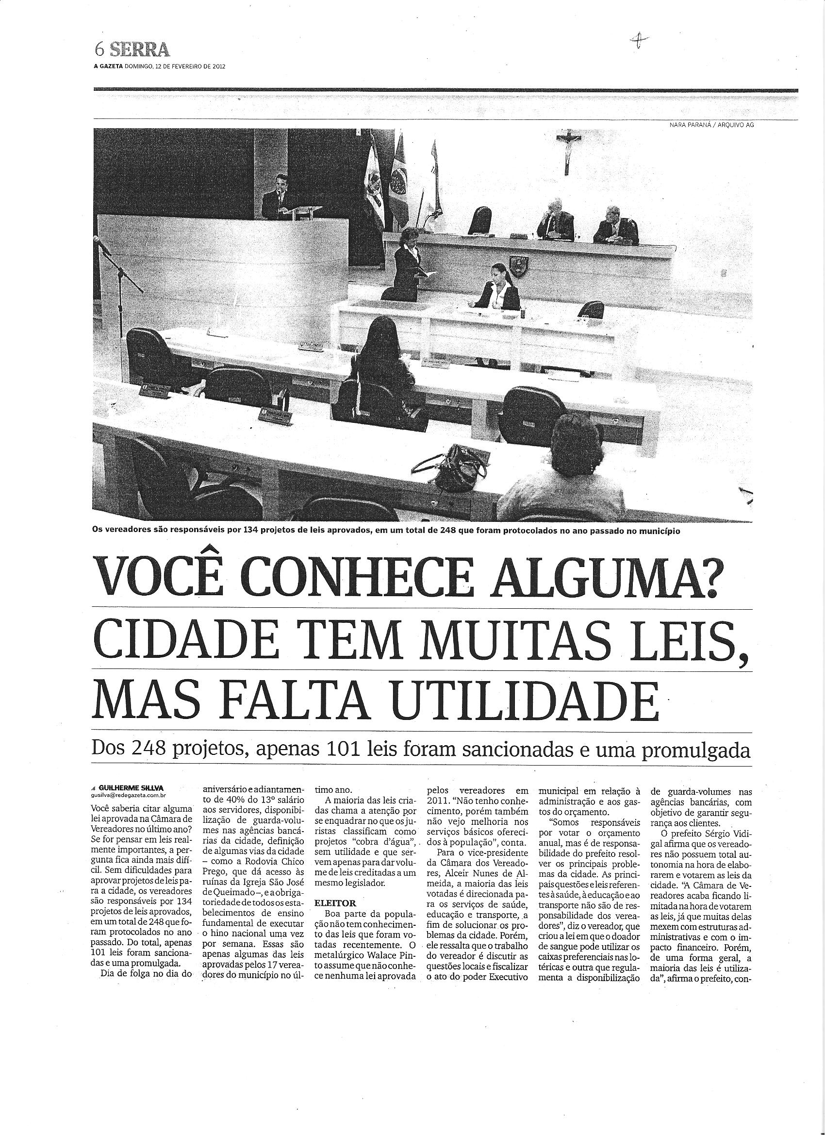 Leis Aprovadas 2011 parte 1